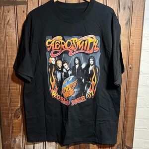 Aerosmith Joan Jett 2007 tour t shirt